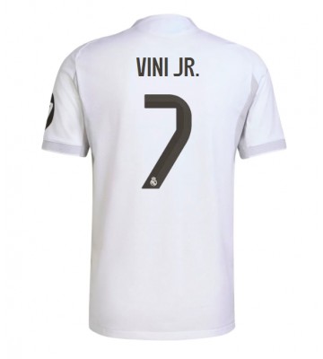 Real Madrid Vinicius Junior #7 Hjemmebanetrøje 2025-26 Kortærmet